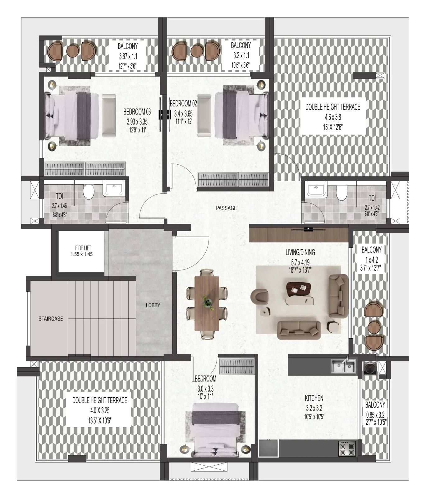 Rajas Residency project photo 1 | Design Metrics Rajas Residency — architecture & interior design project image 1 by Design Metrics, Alibag, Maharashtra